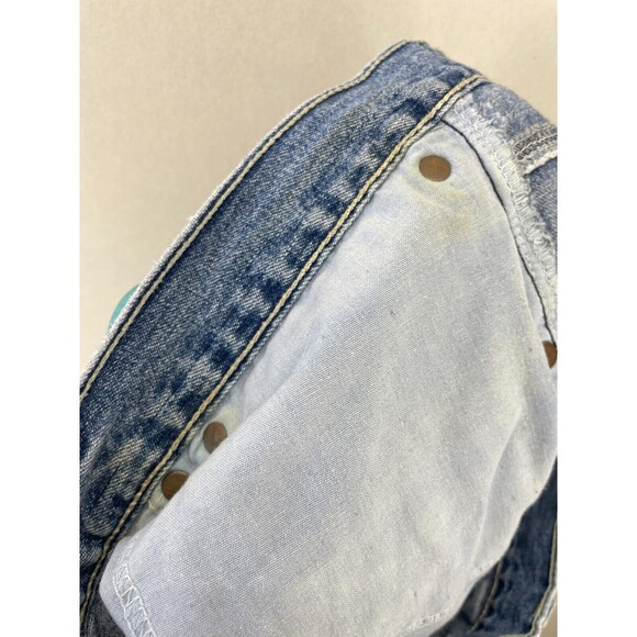 Vintage Levis 557 Jeans Men 34x36 Blue Relaxed Boot Fit Cowboy Y2k - Picture 14 of 15